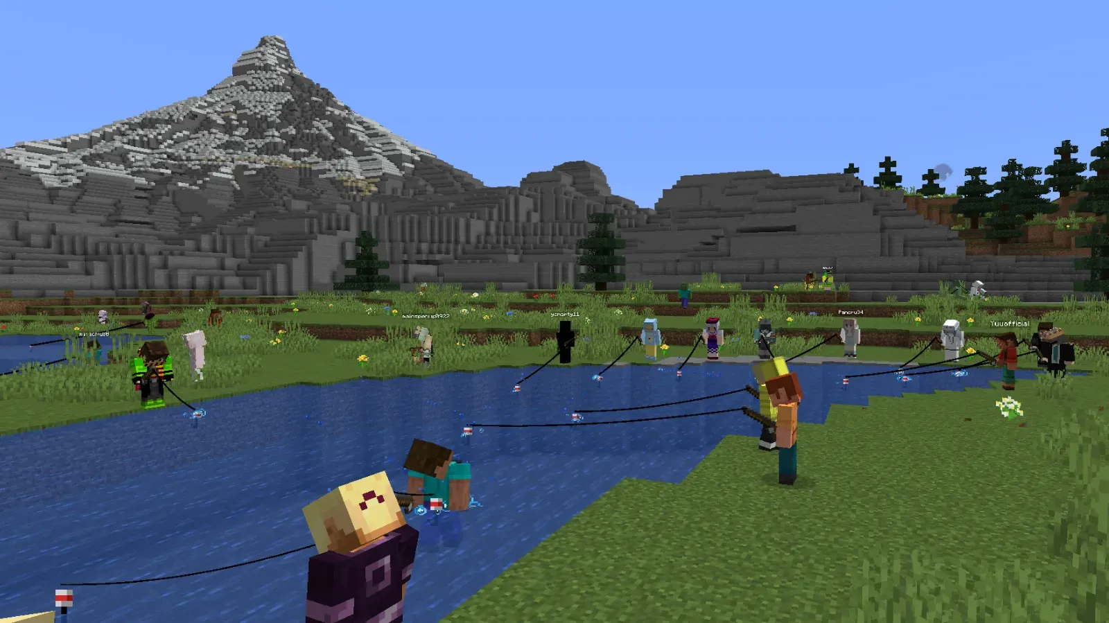 Minecraft遠足2025の様子